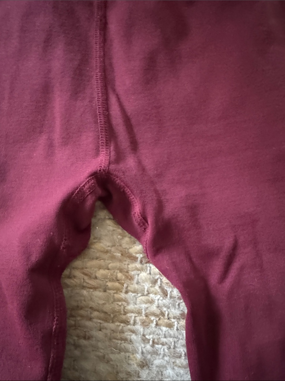 FP Movement by Free People Burgundy Ribbed High-Waist Leggings & Sports Bra Set - Picture 4 of 6